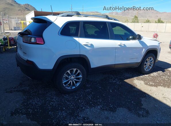 1C4PJMMX3MD222363 2021 JEEP CHEROKEE Белый Задняя правая четверть
