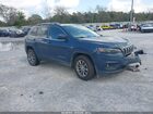 2021 Jeep Cherokee Latitude Lux 4x4 Blue vin: 1C4PJMMX5MD149593