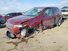 2021 Jeep Cherokee Latitude Lux Burgundy vin: 1C4PJMMX9MD240737