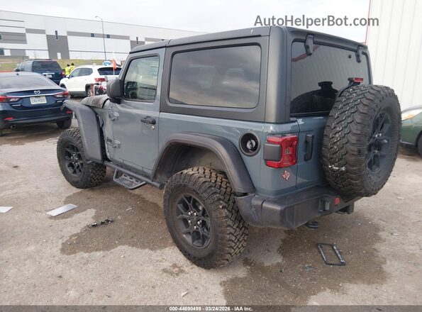 1C4PJXAN4SW508311 2025 JEEP WRANGLER Gray Задня ліва чверть