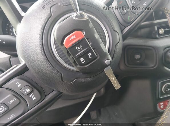1C4PJXAN4SW508311 2025 JEEP WRANGLER Gray Вид панелі приладів