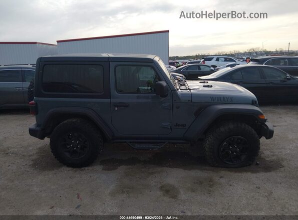 1C4PJXAN4SW508311 2025 JEEP WRANGLER Gray Вид задньої частини салону