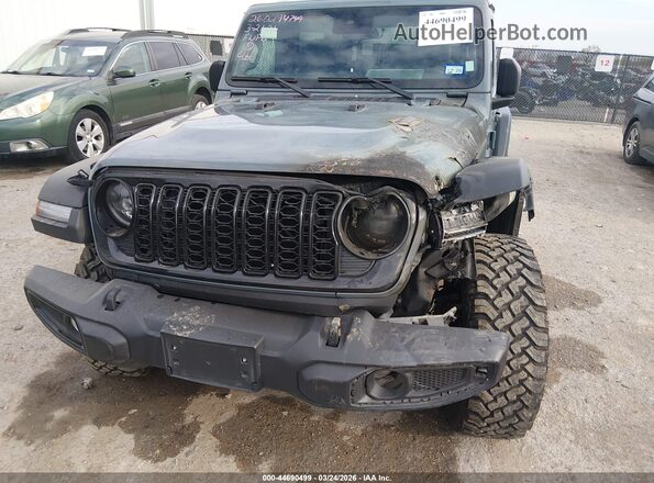 1C4PJXAN4SW508311 2025 JEEP WRANGLER Gray Вид спереду