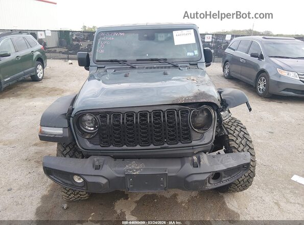 1C4PJXAN4SW508311 2025 JEEP WRANGLER Gray Вид щитка приладів