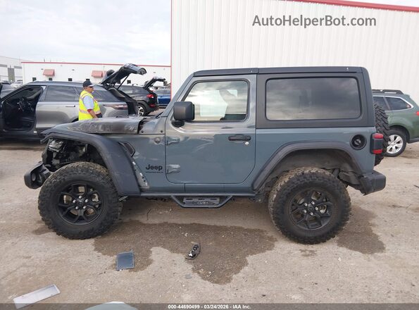 1C4PJXAN4SW508311 2025 JEEP WRANGLER Gray Панорамний вид салону 360°
