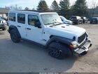 2024 Jeep Wrangler 4-door Sport S 4x4 White vin: 1C4PJXDG2RW314383