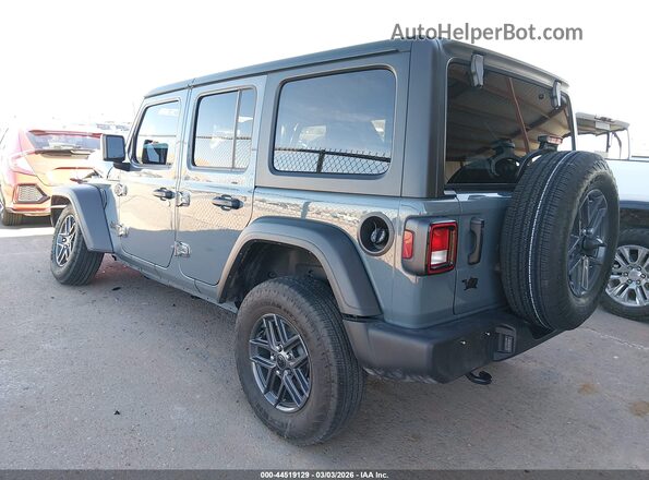 1C4PJXDG2SW629254 2025 JEEP WRANGLER Серый Задняя левая четверть