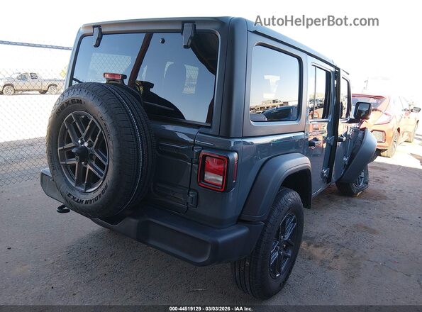 1C4PJXDG2SW629254 2025 JEEP WRANGLER Серый Задняя правая четверть