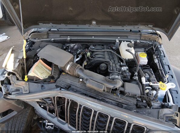 1C4PJXDG2SW629254 2025 JEEP WRANGLER Серый Вид сзади