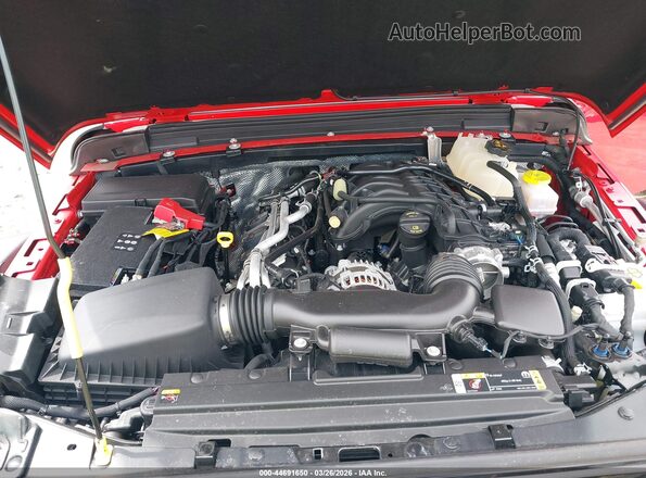 1C4PJXDG8RW315344 2024 JEEP WRANGLER Red Вид ззаду