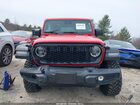 2024 Jeep Wrangler 4-door Willys 4x4 Red vin: 1C4PJXDG8RW315344