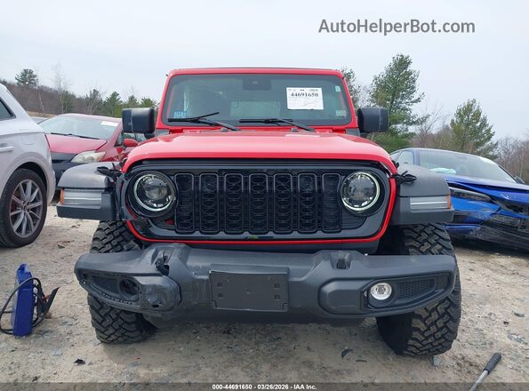 1C4PJXDG8RW315344 2024 JEEP WRANGLER Red Вид щитка приладів