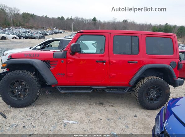 1C4PJXDG8RW315344 2024 JEEP WRANGLER Red Панорамний вид салону 360°