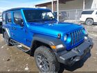 2024 Jeep Wrangler 4-door Sport S 4x4 Blue vin: 1C4PJXDN1RW103027
