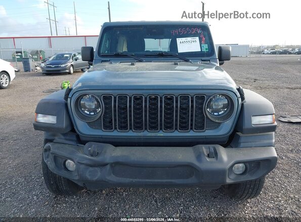 1C4PJXDN1RW348958 2024 JEEP WRANGLER Синий Вид задней части салона