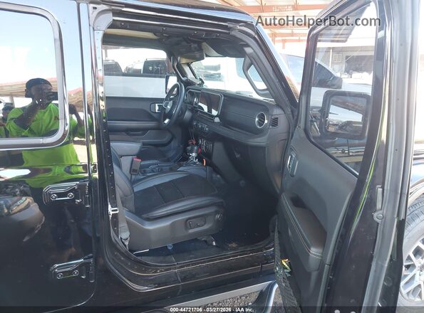 1C4PJXEG2RW360343 2024 JEEP WRANGLER Черный Вид салона спереди