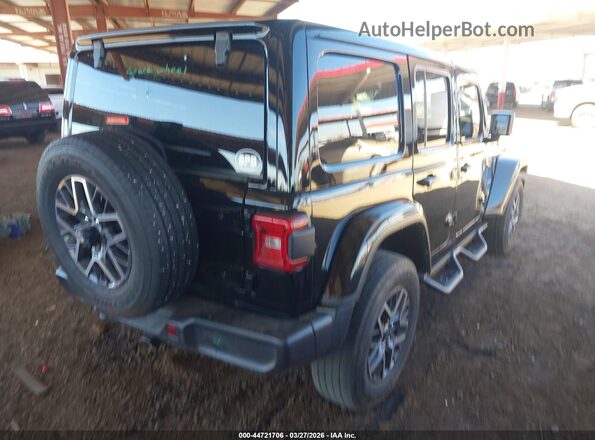 1C4PJXEG2RW360343 2024 JEEP WRANGLER Черный Задняя правая четверть