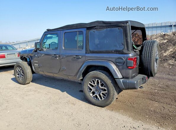 1C4PJXEGXRW236899 2024 JEEP WRANGLER Угольный Задняя левая четверть
