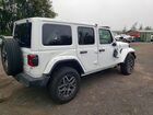 2025 Jeep Wrangler Sahara White vin: 1C4PJXEN2SW573460
