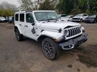 2025 Jeep Wrangler Sahara White vin: 1C4PJXEN2SW573460