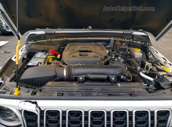 1C4PJXEN2SW573460 2025 JEEP WRANGLER White Вид задньої частини салону
