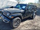2025 Jeep Wrangler 4-door Sahara 4x4 Черный vin: 1C4PJXEN7SW526148