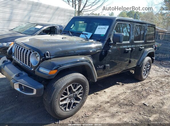 1C4PJXEN7SW526148 2025 JEEP WRANGLER Черный Передняя левая четверть