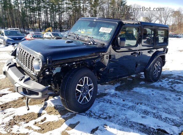 1C4PJXENXTW185751 2026 JEEP WRANGLER Черный Передняя левая четверть