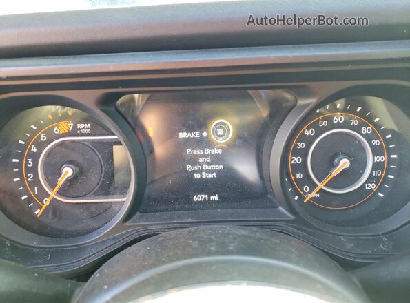 1C4PJXENXTW185751 2026 JEEP WRANGLER Черный Вид щитка приборов