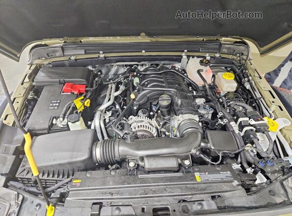 1C4PJXFG7TW214185 2026 JEEP WRANGLER Желто-коричневый Вид задней части салона