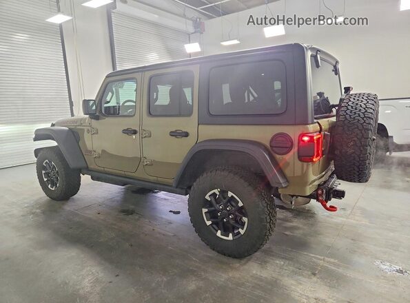 1C4PJXFG7TW214185 2026 JEEP WRANGLER Желто-коричневый Задняя левая четверть