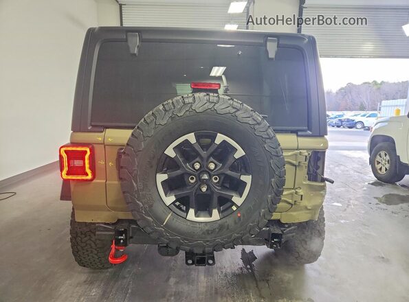 1C4PJXFG7TW214185 2026 JEEP WRANGLER Желто-коричневый Вид сзади
