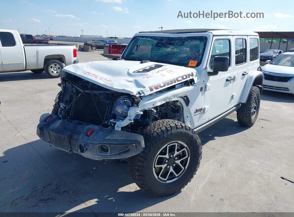 1C4PJXFN2TW161376 2026 JEEP WRANGLER White წინა მარცხენა ხედი სამი მეოთხედიდან