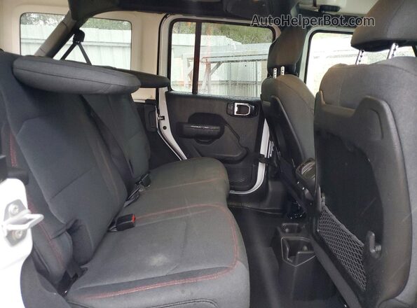 1C4PJXFN3SW644101 2025 JEEP WRANGLER White უკანა სავარძლების ხედი