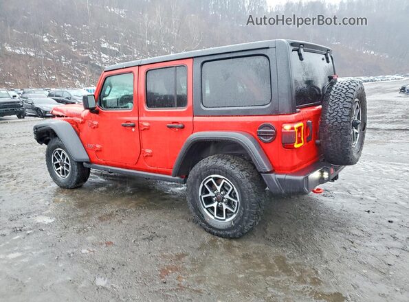 1C4PJXFN8TW185536 2026 JEEP WRANGLER Красный Задняя левая четверть