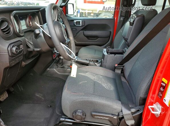 1C4PJXFN8TW195046 2026 JEEP WRANGLER Красный Вид салона спереди