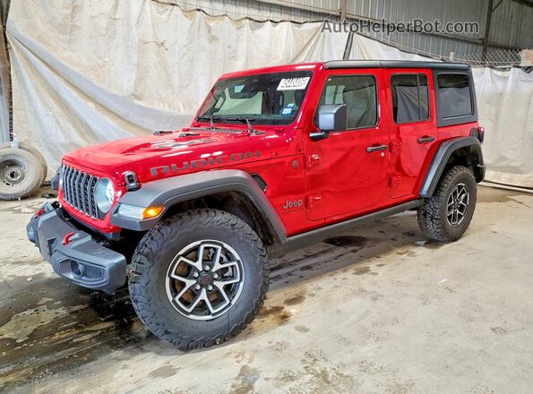 1C4PJXFN8TW195046 2026 JEEP WRANGLER Красный Передняя левая четверть