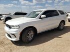 2021 Dodge Durango Sxt White vin: 1C4RDHAG1MC761422