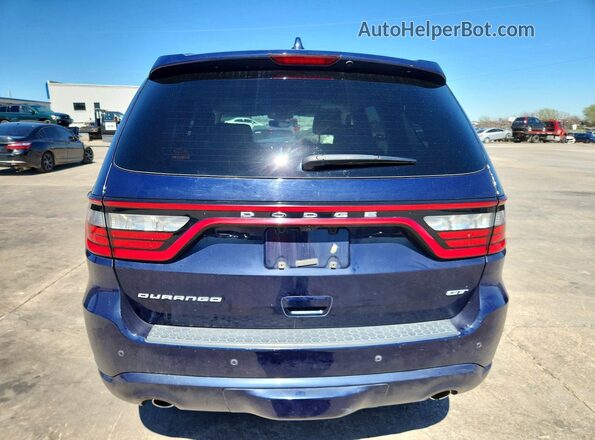 1C4RDHDG0JC248007 2018 DODGE DURANGO Синий Вид сзади