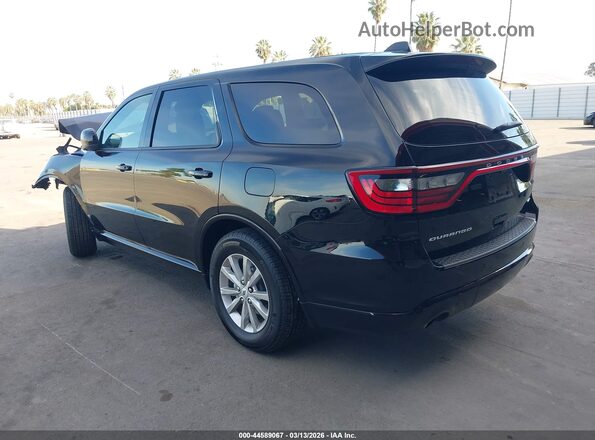 1C4RDHDG0SC558420 2025 DODGE DURANGO Black Trasero izquierdo