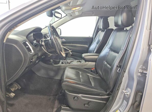 1C4RDHDG1HC823659 2017 DODGE DURANGO Серебряный Вид салона спереди