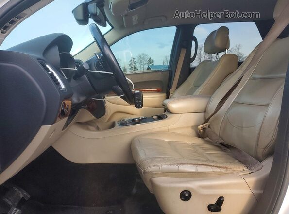 1C4RDHDG4GC441835 2016 DODGE DURANGO Белый Вид салона спереди
