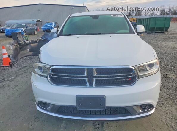 1C4RDHDG4GC441835 2016 DODGE DURANGO Белый Вид спереди
