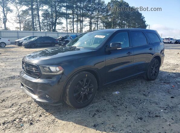 1C4RDHDG4JC413797 2018 DODGE DURANGO Black Vista tres cuartos delantera izquierda