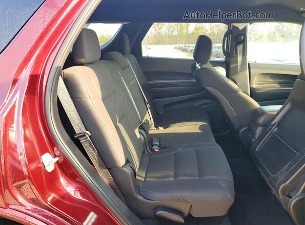1C4RDHDG4SC535674 2025 DODGE DURANGO Красный Вид задней части салона