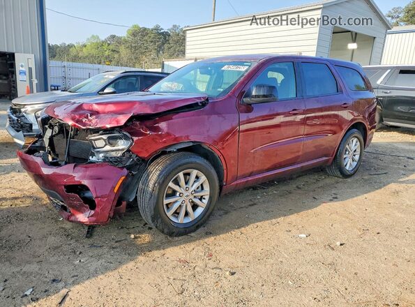 1C4RDHDG4SC535674 2025 DODGE DURANGO Красный Передняя левая четверть