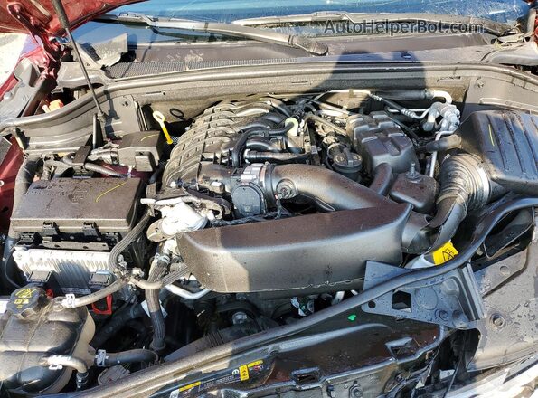 1C4RDHDG4SC535674 2025 DODGE DURANGO Красный Вид подкапотного пространства