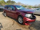 2025 Dodge Durango Gt Красный vin: 1C4RDHDG4SC535674 Damage: Right Front Fender, Severe Damage, Replacement Required