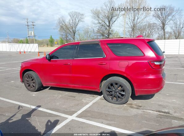 1C4RDJAG2JC329988 2018 DODGE DURANGO Red Widok wnętrza 360 stopni