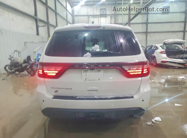 1C4RDJAG3KC827618 2019 DODGE DURANGO Белый Вид сзади